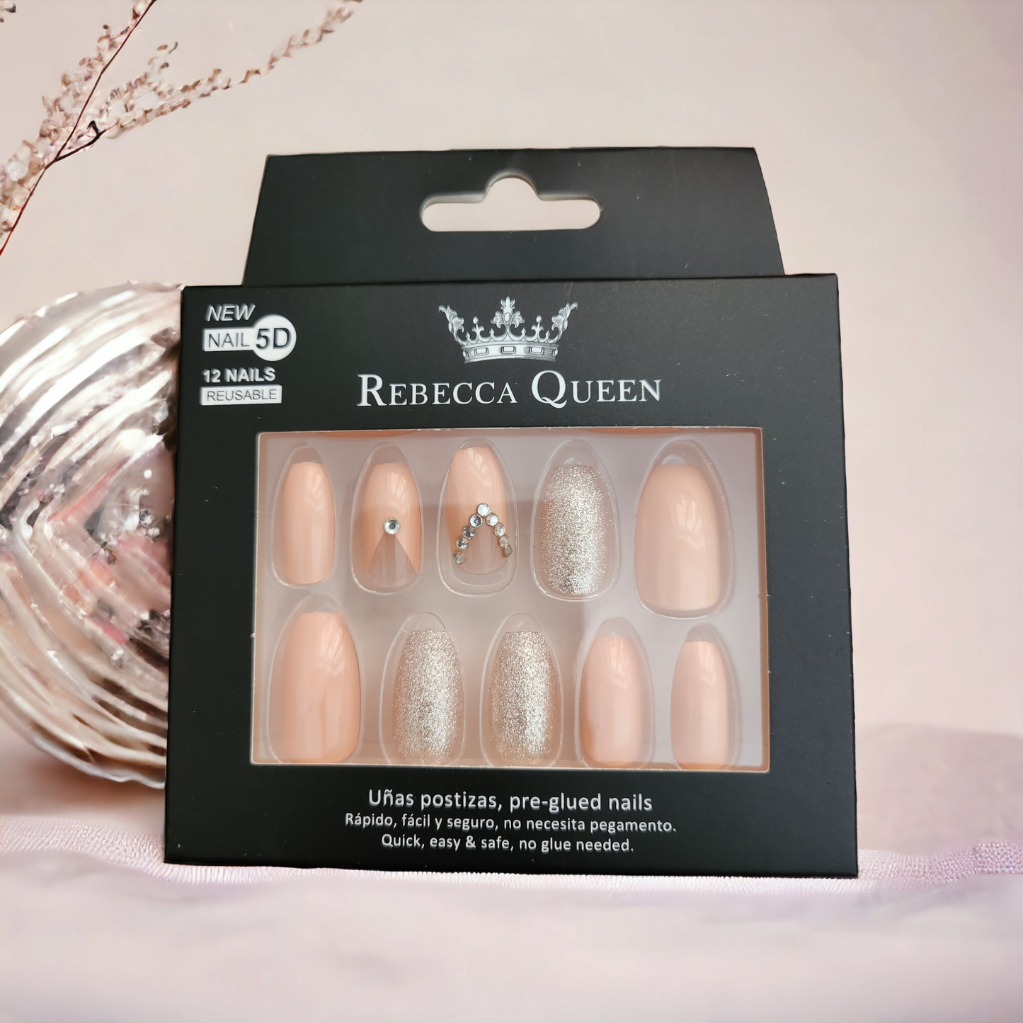 Faux ongles autocollants - Press-on Nails - nail art