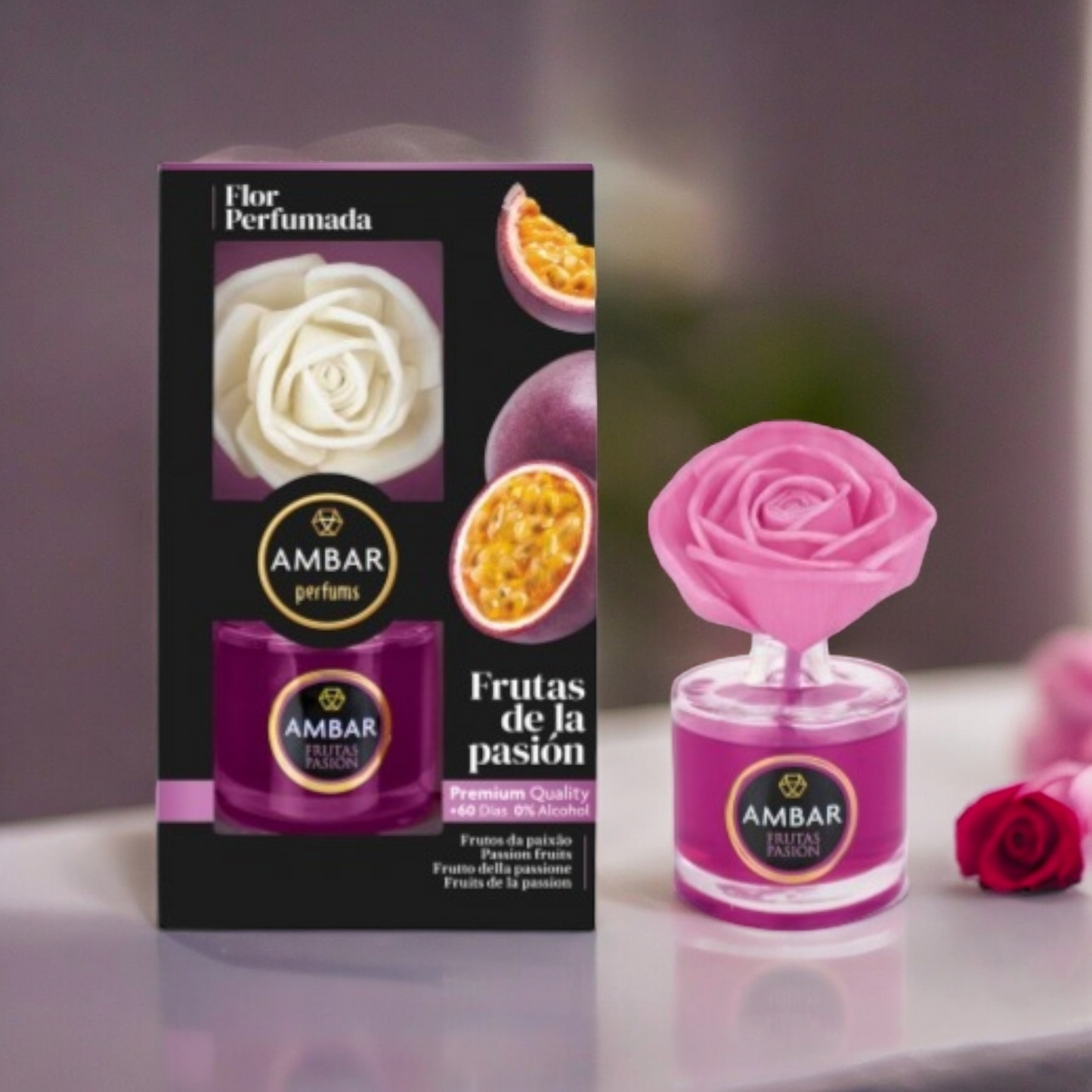 Parfum d'ambiance fleur magique