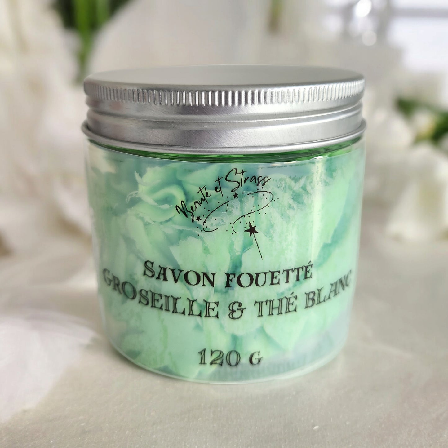 Savon fouetté bain et douche - Beauté et Strass