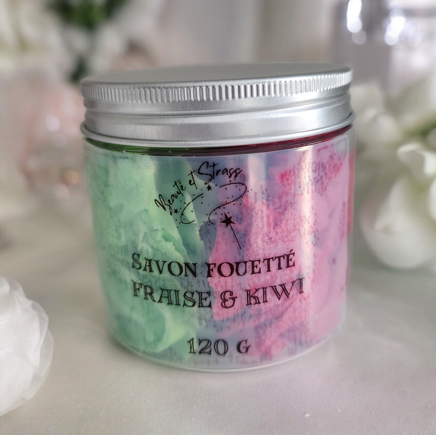 Savon fouetté bain et douche - Beauté et Strass