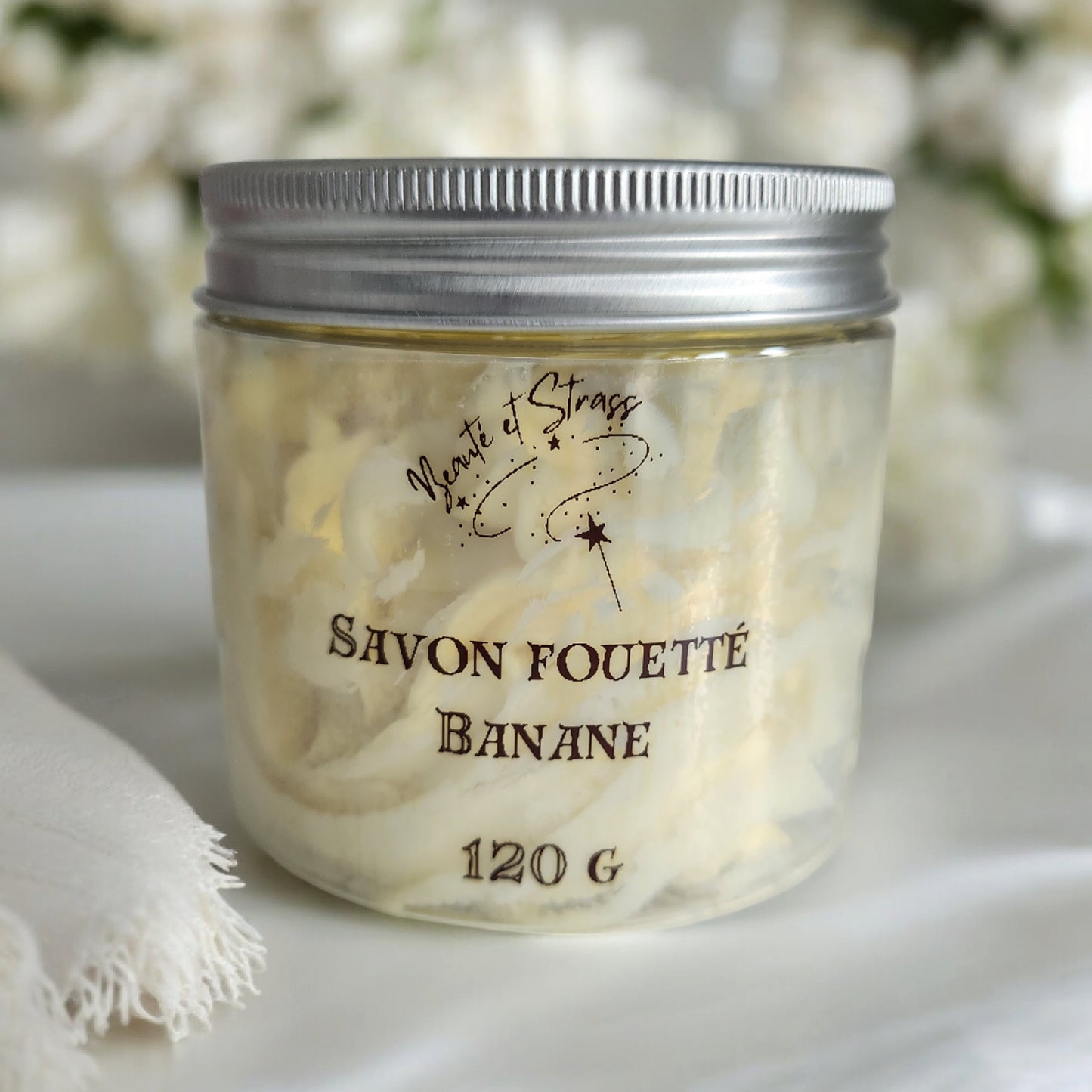 Savon fouetté bain et douche - Beauté et Strass