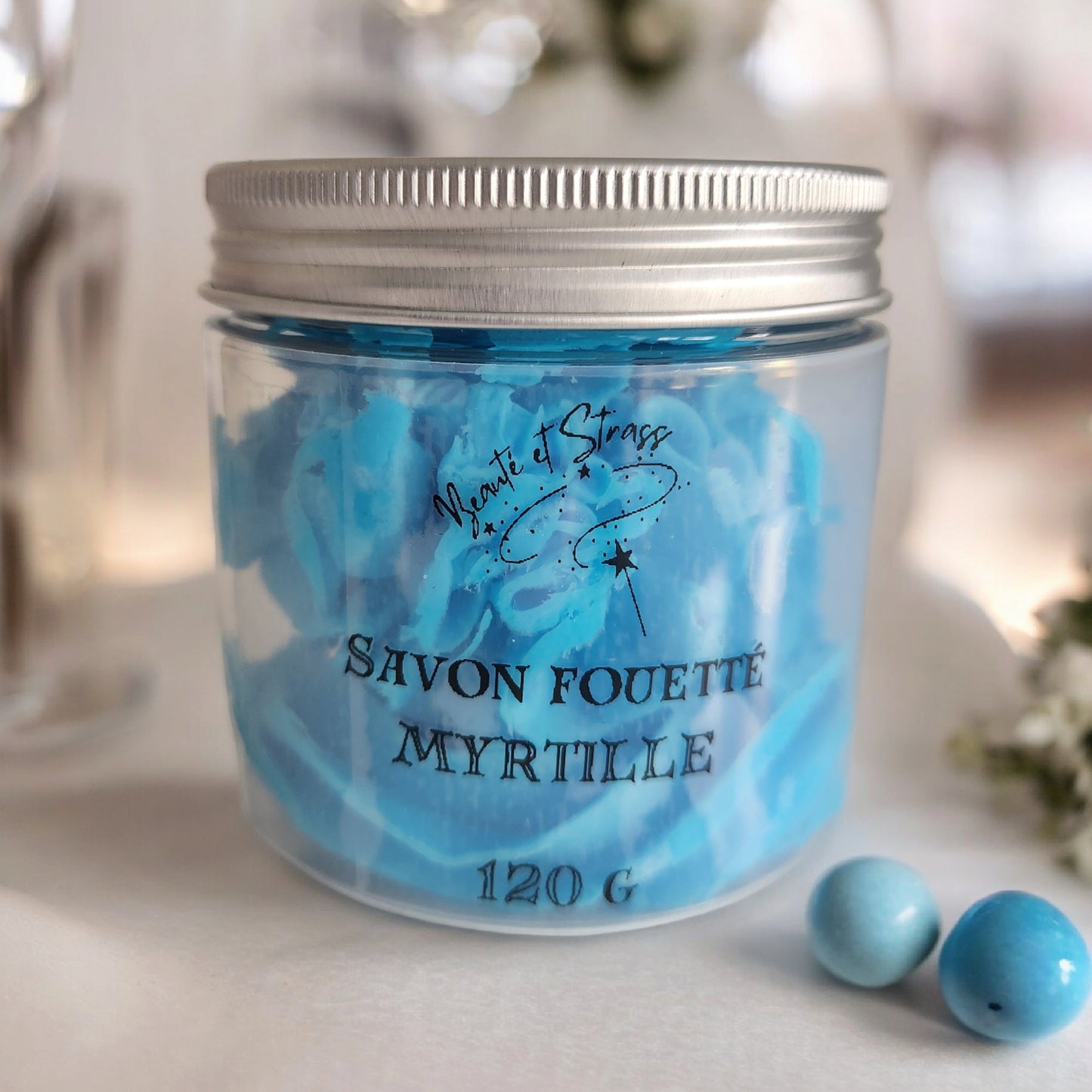 Savon fouetté bain et douche - Beauté et Strass