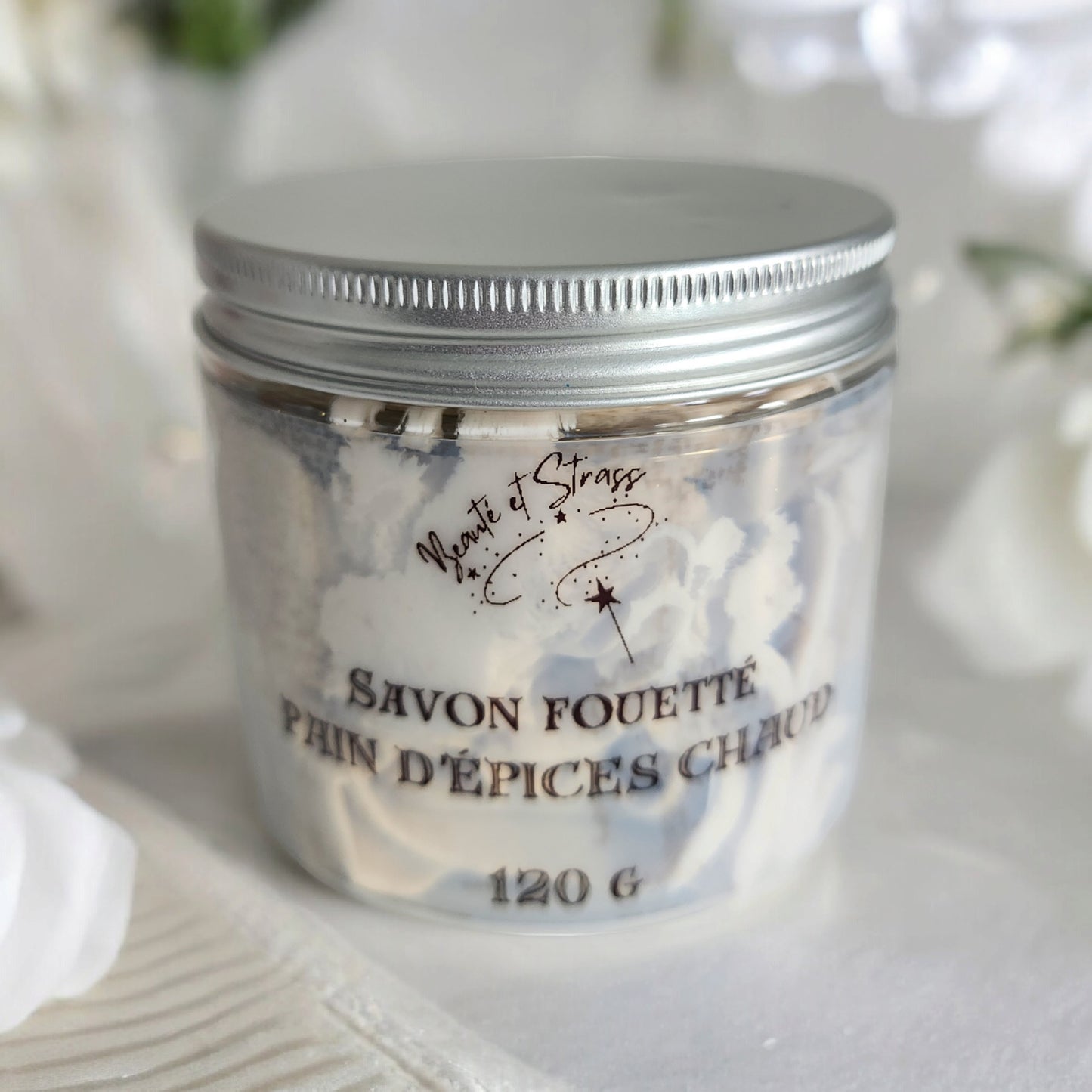 Savon fouetté bain et douche - Beauté et Strass