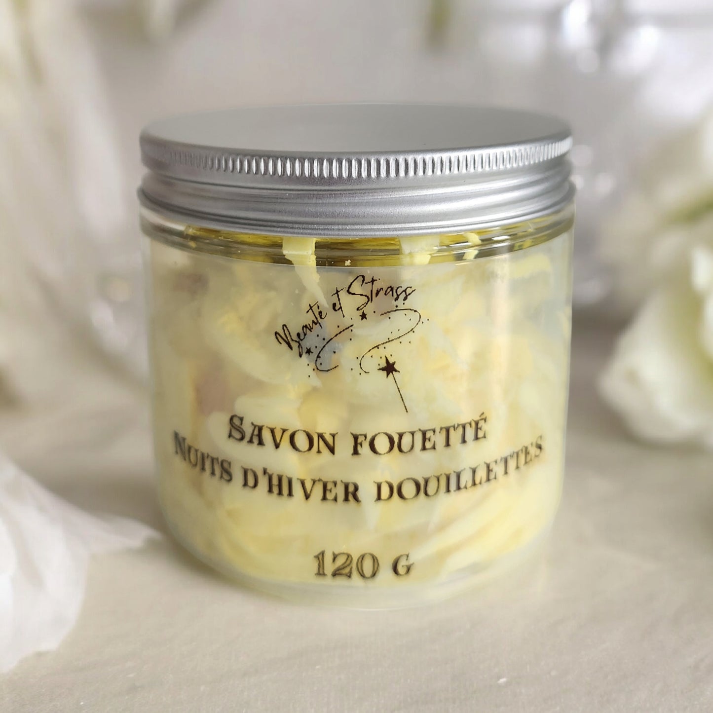 Savon fouetté bain et douche - Beauté et Strass