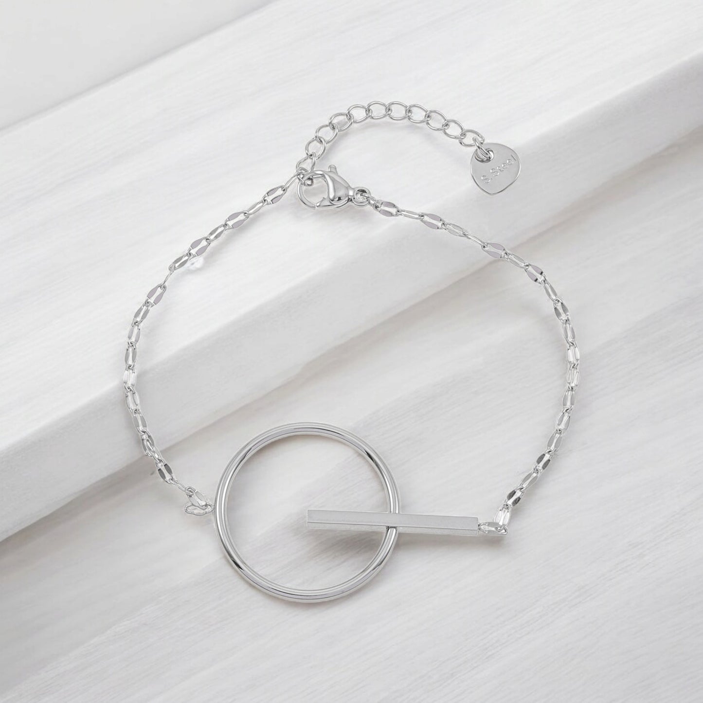 Bracelet cercle et barre