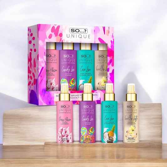 Coffret de 4 brumes So Unique 50 ml