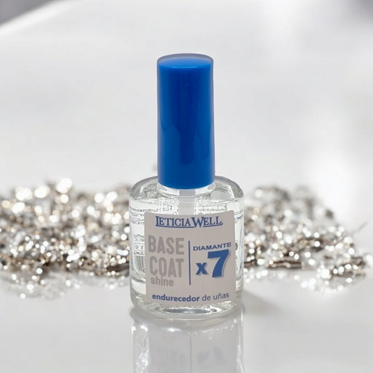 Base vernis durcissante pour les ongles – Effet diamant