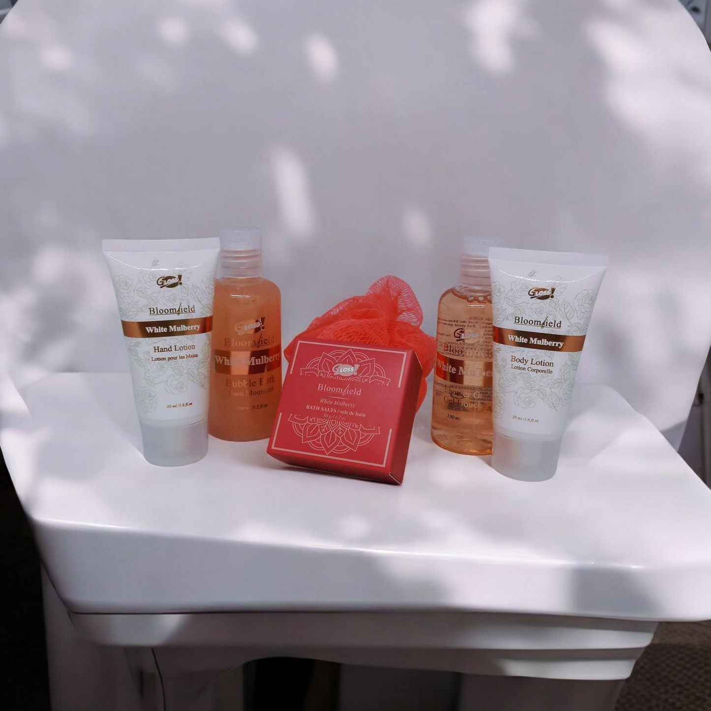 Coffret cadeau set de bain maison de mode