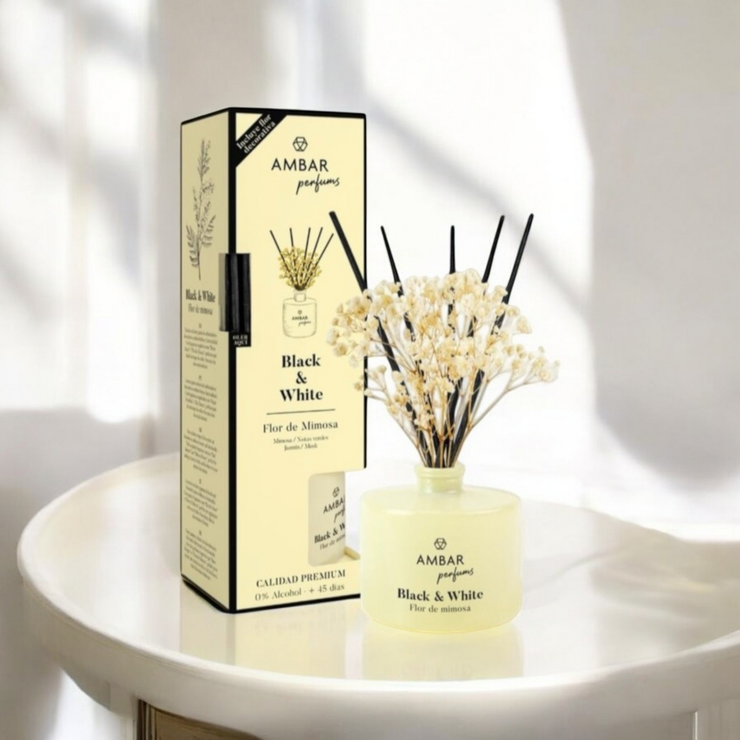 Parfum d'ambiance mikado Black and White