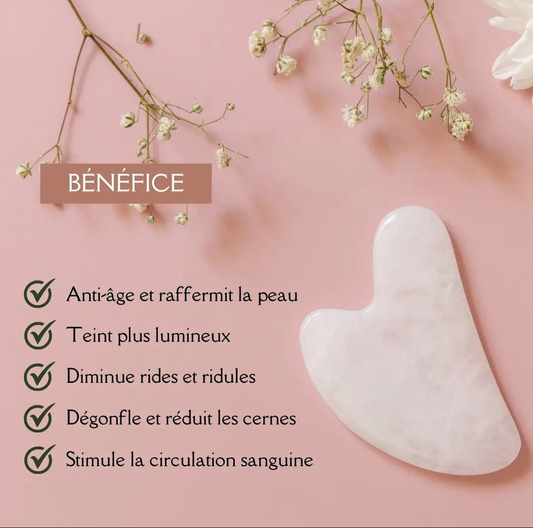 Gua sha accessoire de beauté