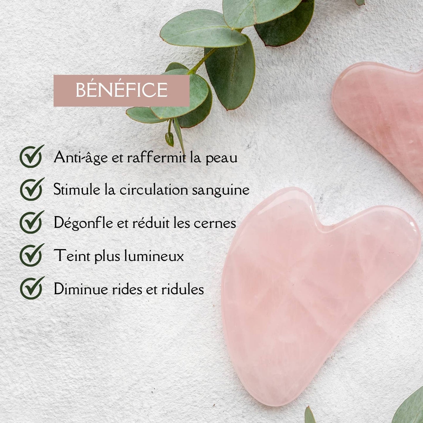 Gua sha accessoire de beauté